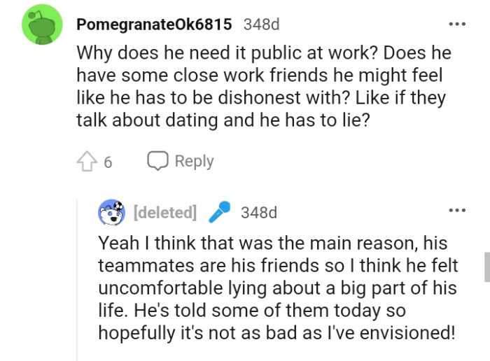 Why does he want to go public?