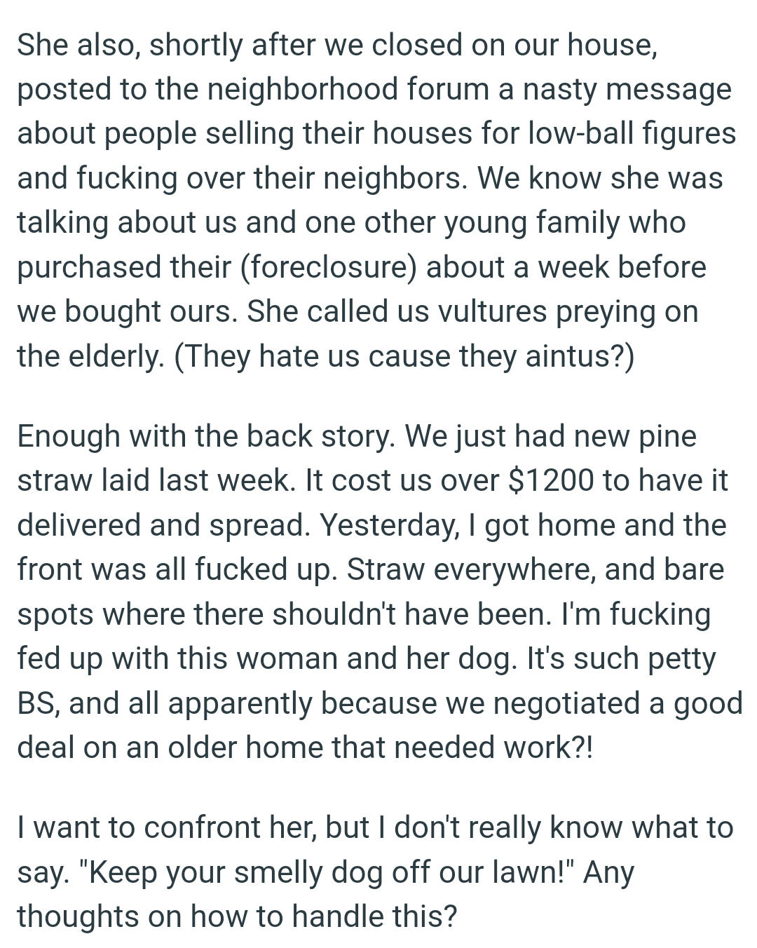 Vultures preying on the elderly