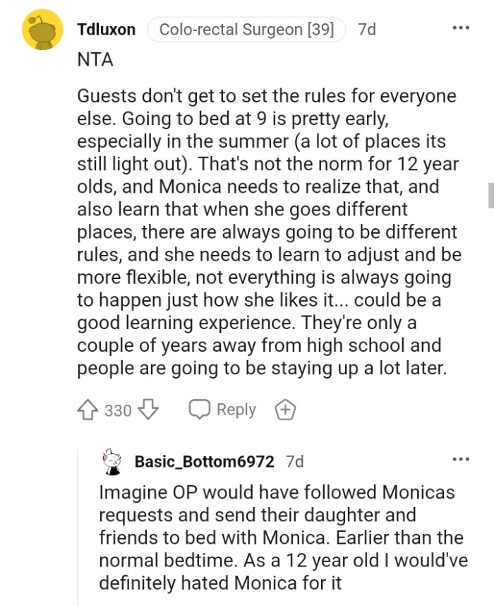 There are different rules for different places