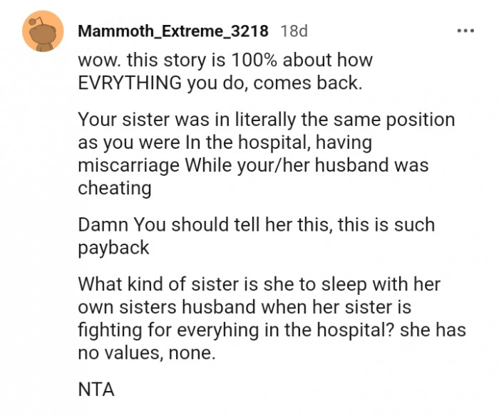 Everything you do comes back to you