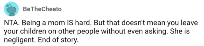 OP's neighbor is negligent