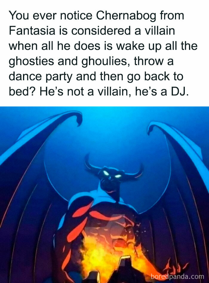 1. “He’s not a villain, he’s a DJ.”