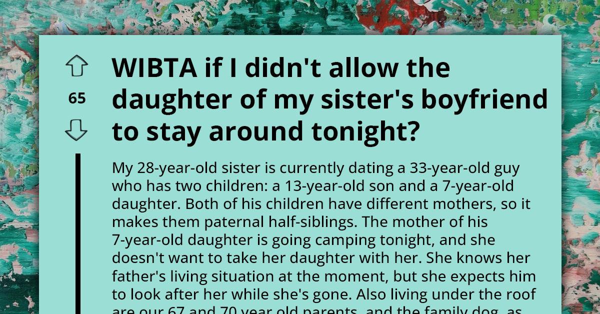 Woman Confronts Obstacles as Sister's Stepdaughter Requires Overnight Stay in Their Already Crowded Home