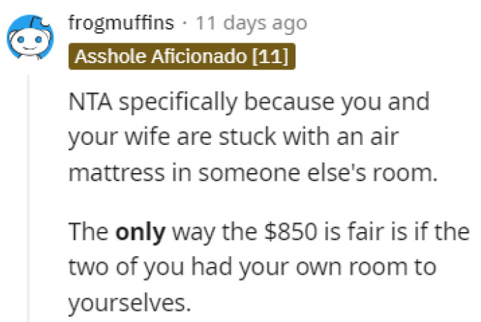 That would make things fair