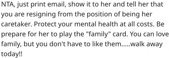 9. Protecting his mental health should be his priority.