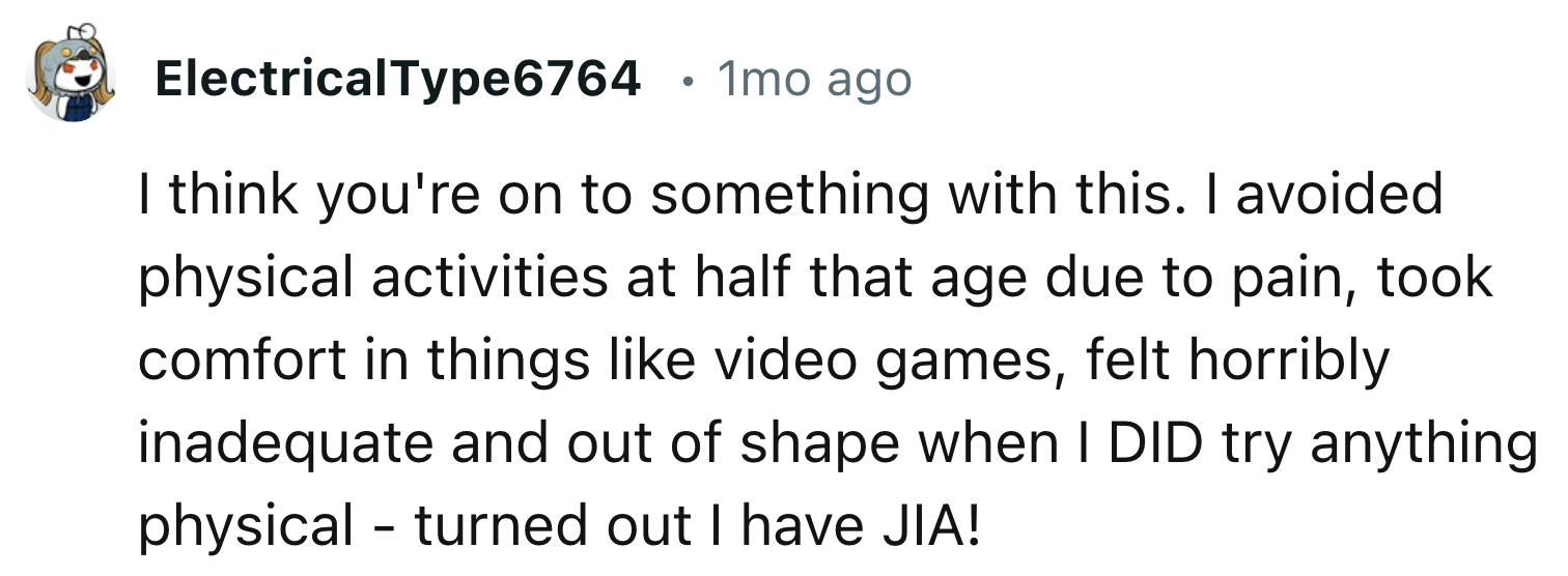 Avoiding Physical Activities Due To Health Issues