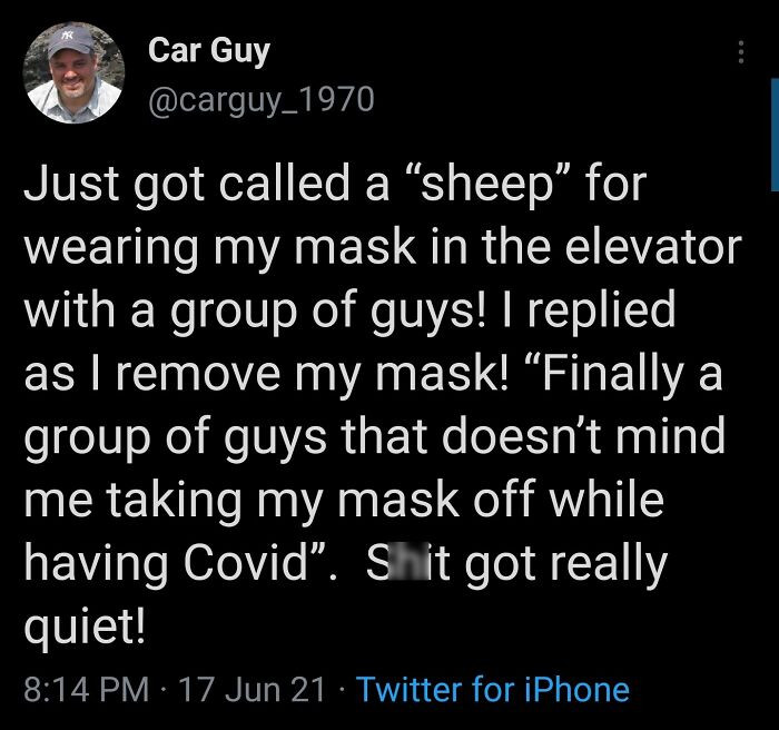 17. That should teach them a lesson!