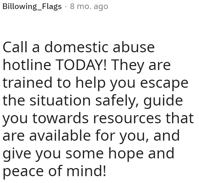 OP should talk with people who are trained and experienced.