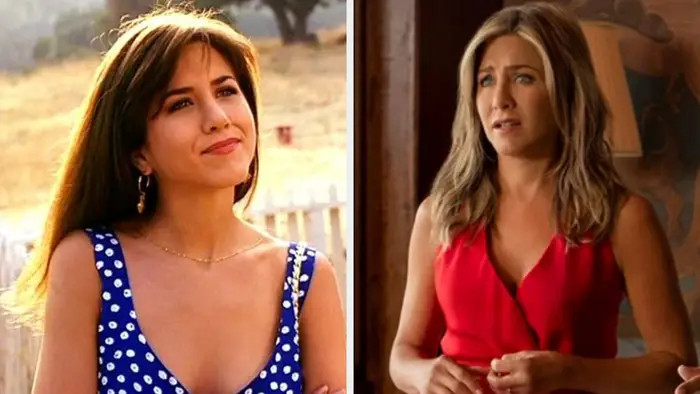 13. Jennifer Aniston as Tory Reding in Leprechaun (1993) and Audrey Spitz in Murder Mystery (2019)