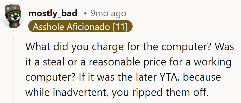 Price check: bargain or blunder? If it's the latter, unintentional swindle alert!