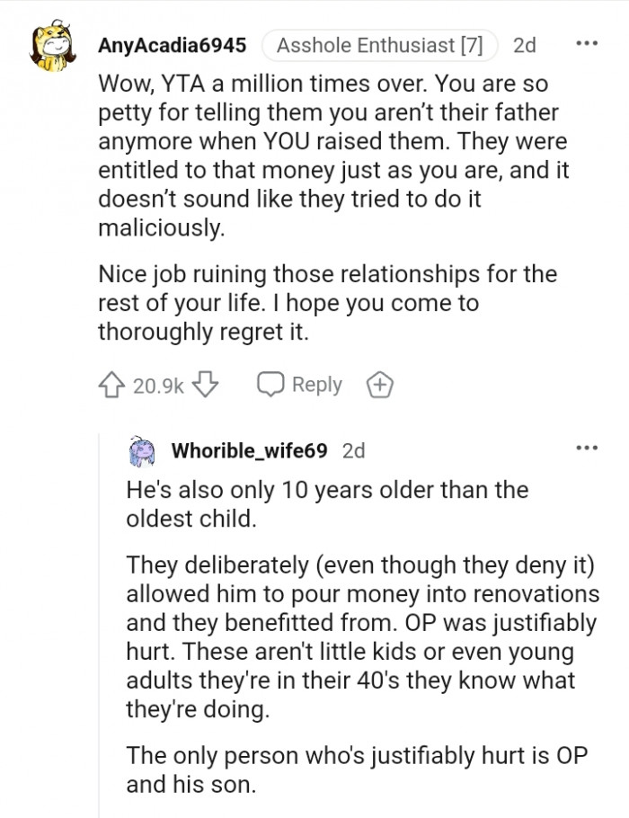 They are entitled to that money just like you