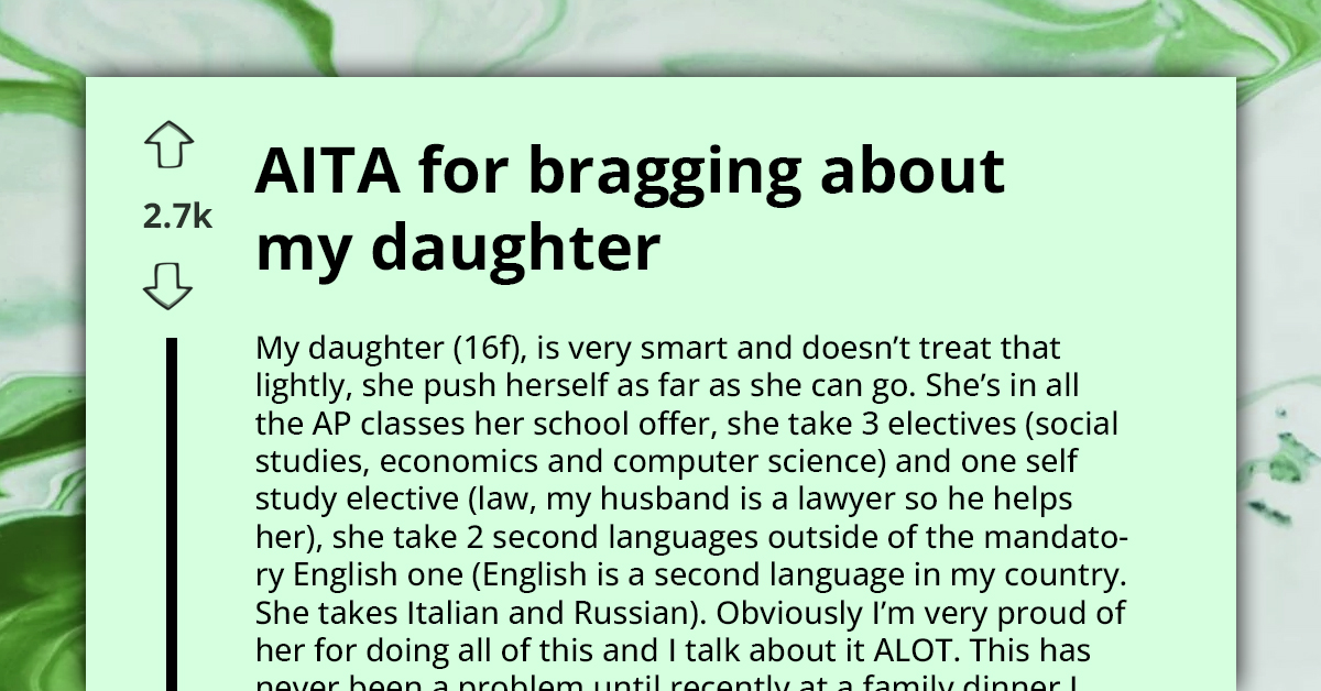 Family Confronts Mom For Constantly Boasting About Daughter’s Success While Ignoring Niece’s Academic Struggles