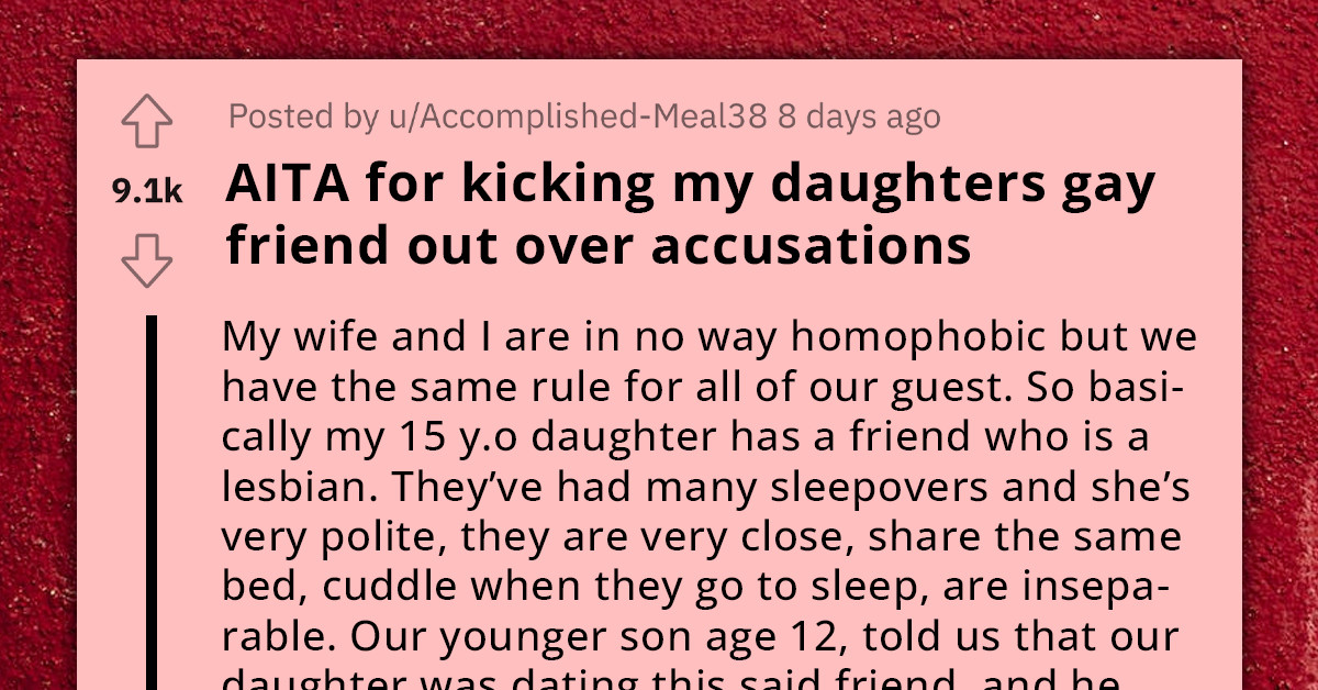 Teenager Accuses Parents Of Homophobia After They Kicked Her Lesbian Friend Out