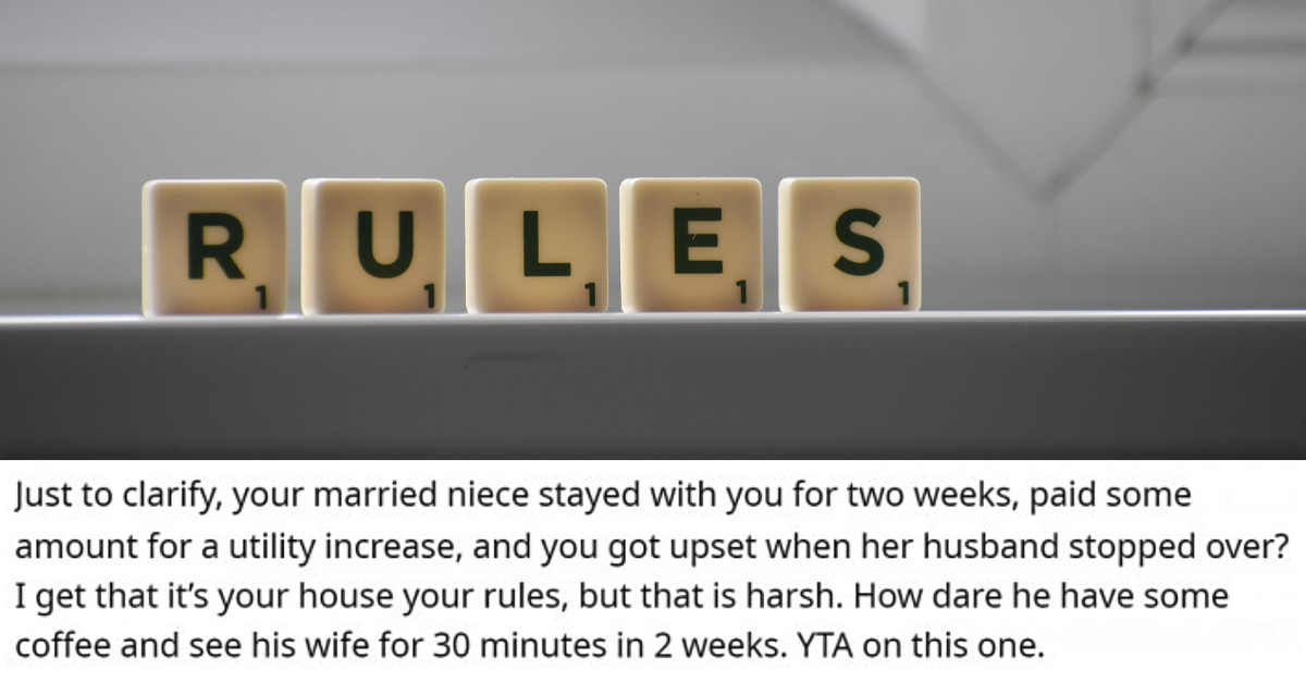 Aunt Tells Niece That She Can Leave Her House If She's Not Willing To Follow Rules, But Everyone Seems To Be On The Niece's Side