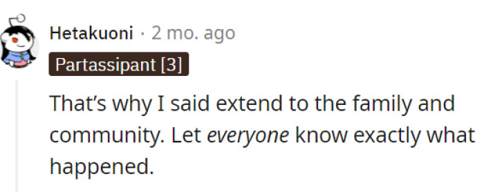 The bigger the spotlight on the truth, the better.