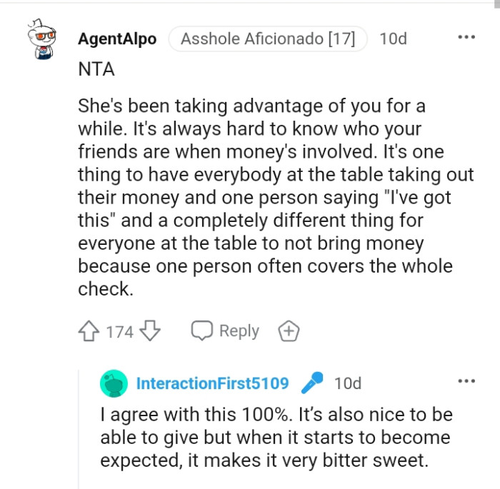 It's always hard to know who your friends are