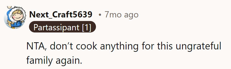 Time to serve up some appreciation before any more recipes!