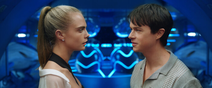 5. Cara Delevingne and Dane DeHaan in Valerian and the City of a Thousand Planets