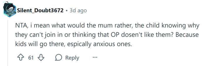 What would she rather?