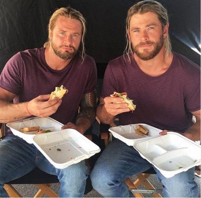 Bobby Holland Hanton is his stunt double.