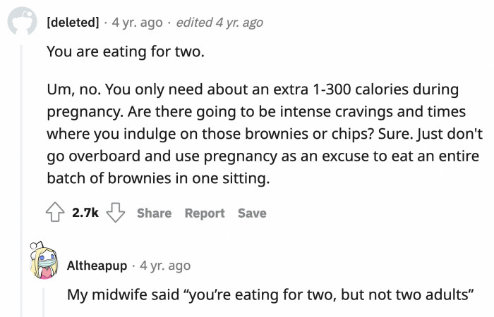 22. Eat healthily, but not recklessly