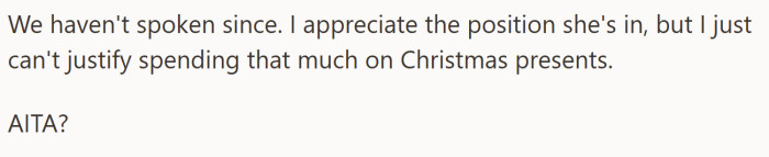 With no resolution and no calls since, he’s left wondering if holding that boundary was worth the fallout.