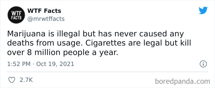 27. Marijuana versus cigarettes