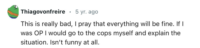 OP Needs to Take Their Friend to the Police So That She Can Make a Report