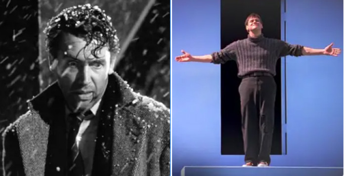 3.  Wonderful Life could be a vintage version of The Truman Show