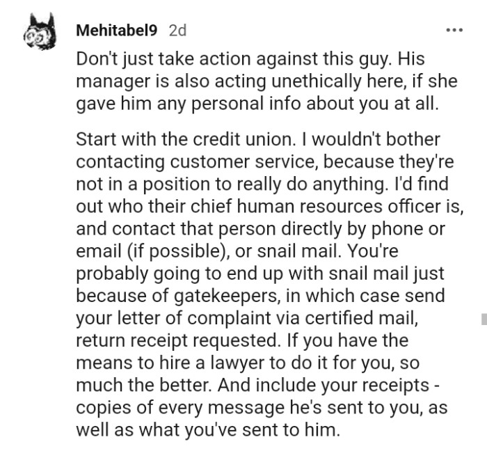 This Redditor wouldn't bother contacting customer service