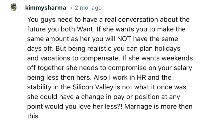 “You Guys Need to Have a Real Conversation About the Future You Both Want…Marriage Is More Than This.”