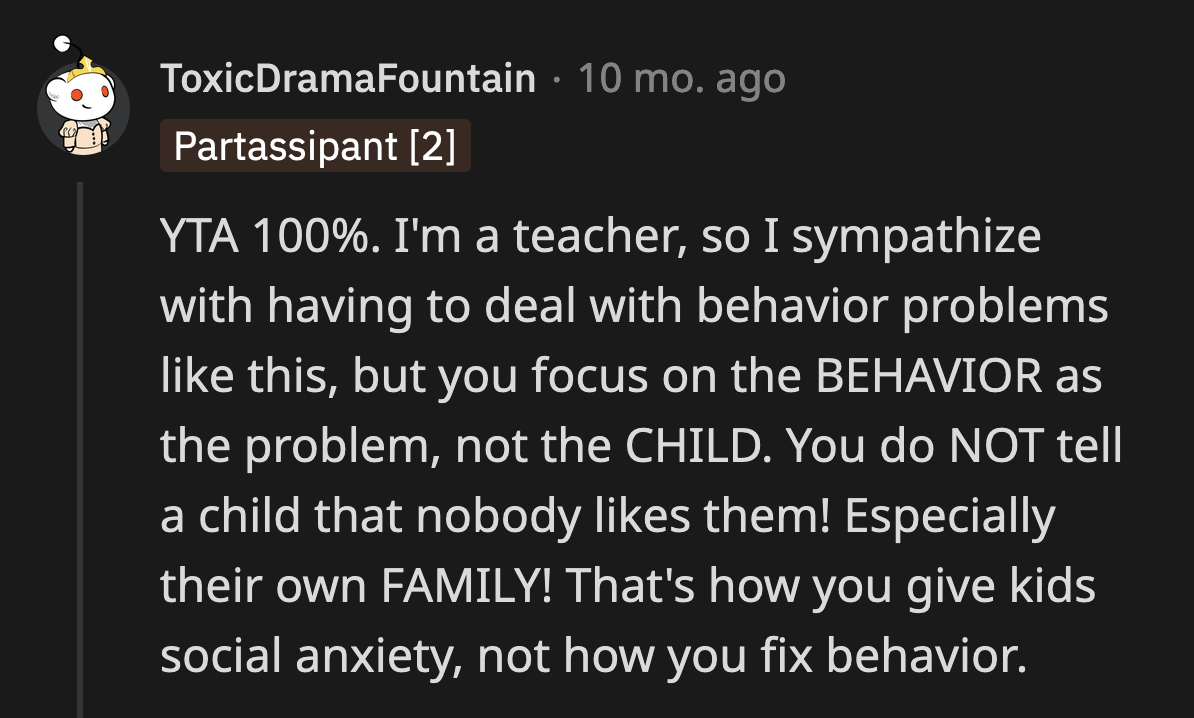 I understand why OP was fed up, but what he said to his nephew was just hurtful.