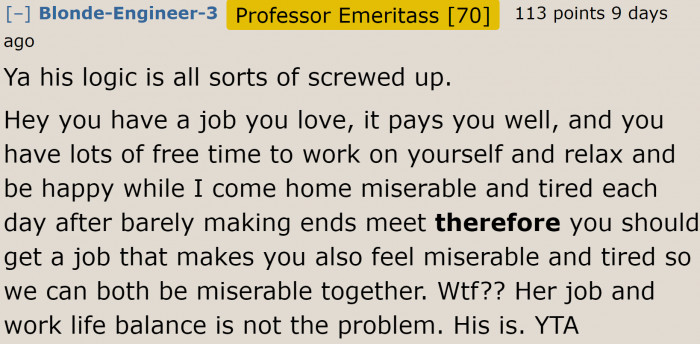 The original poster's logic is screwed up.