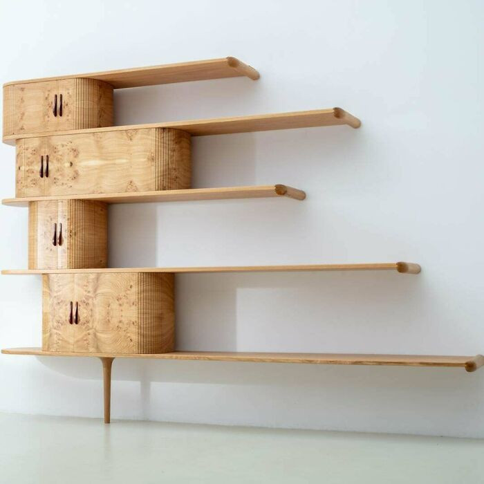 "A Shelf For People With Strong Nerves (And A Large Number Of Books)"