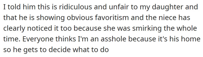 So she reached out to Redditor to check her point of view