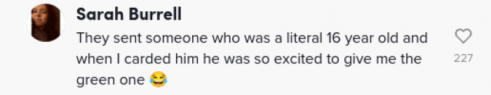 This is just too funny, and we can imagine that some secret shoppers are just too excited for you to pass.