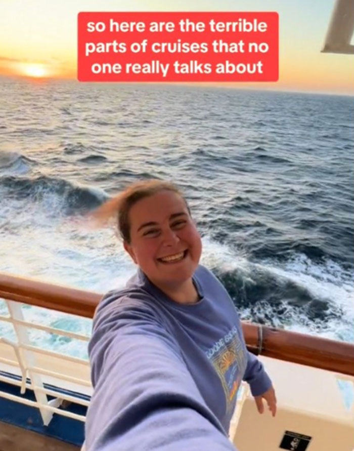 Two weeks on a cruise gone wrong? This unimpressed content creator spills the tea on life at sea!