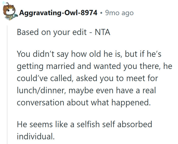 An invitation’s easy; accountability takes effort—and maybe a dinner first.