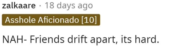 It sucks, and it's hard, but that's honestly just part of life.