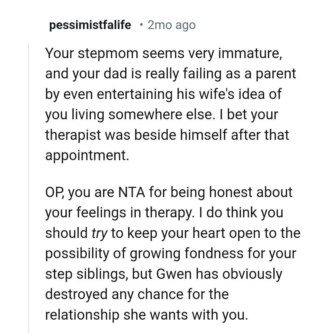 Gwen has destroyed every chance