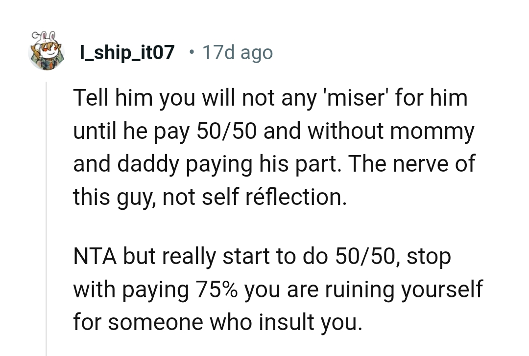 And the Comments from Other Redditors Roll In...