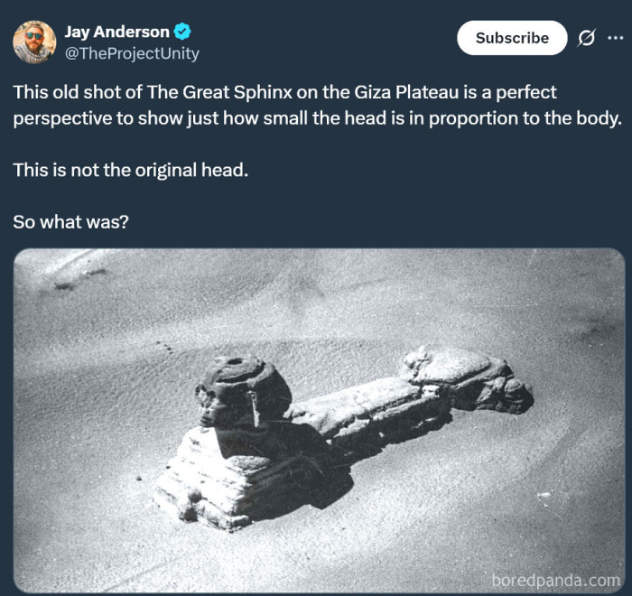 "The Great Sphinx Head Is Not an Original Head? Then What Was It?"