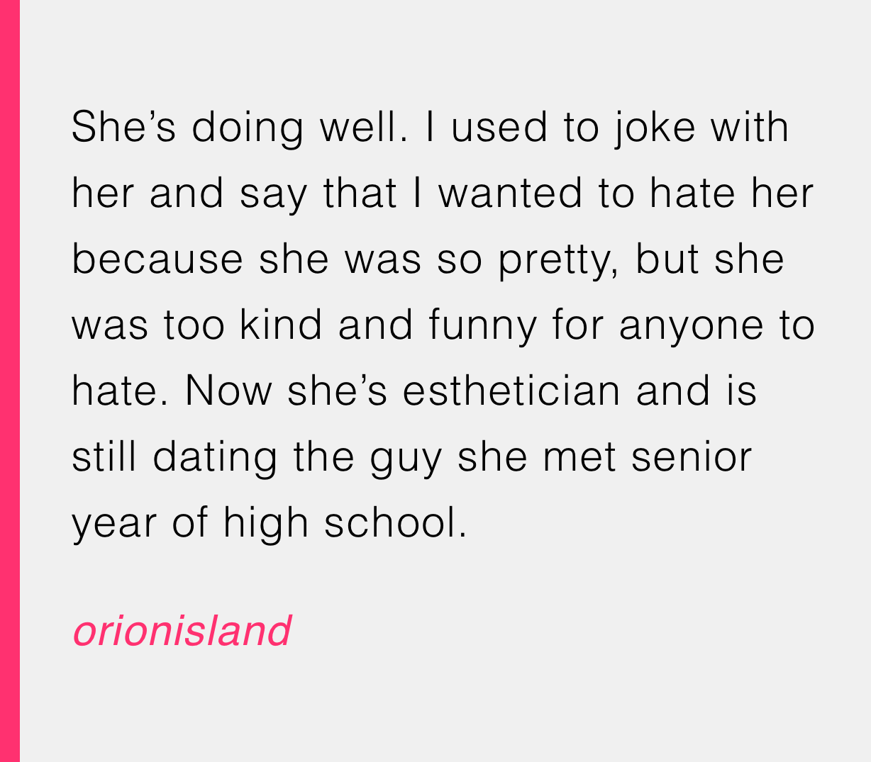 13. Bringing a smile to faces then and now!