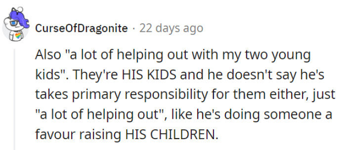 Red flags everywhere!