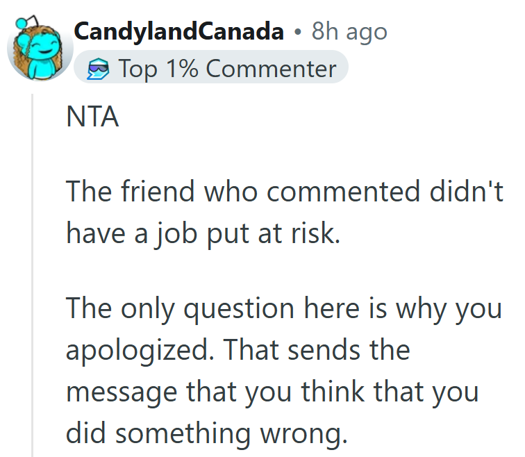 Funny how the loudest opinions come from the people with nothing on the line.