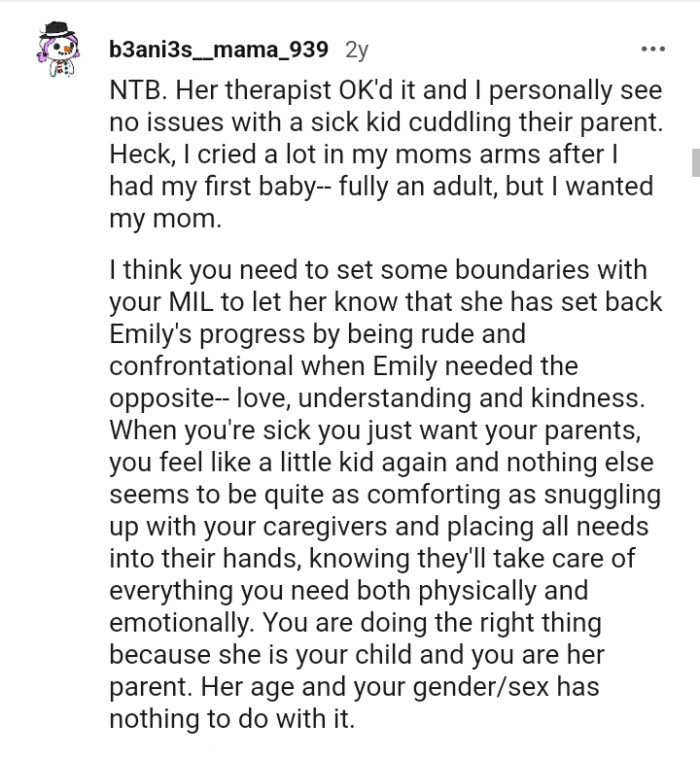 This Redditor Says the OP Is Doing the Right Thing