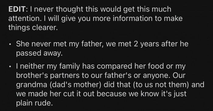 OP modified the post later to include an edit containing more context about the situation.