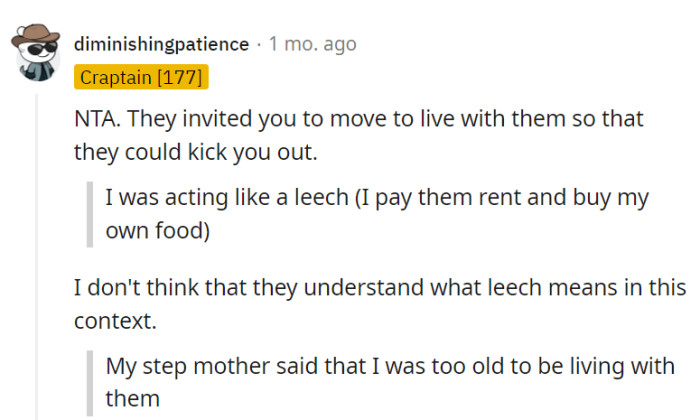 What kind of logic is that, by the way?