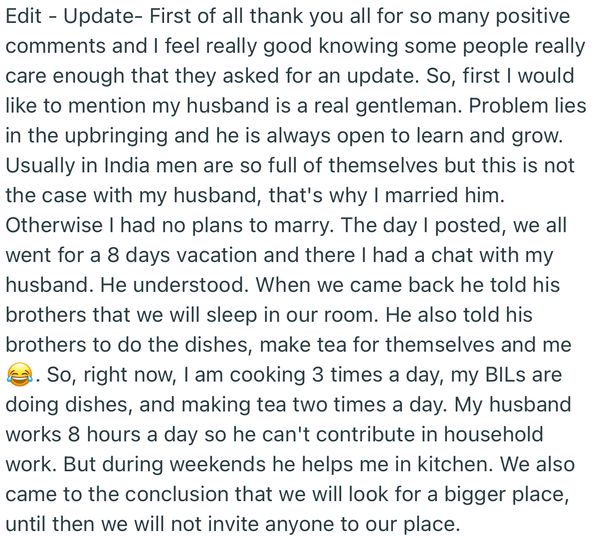 OP Returned with an Interesting Update