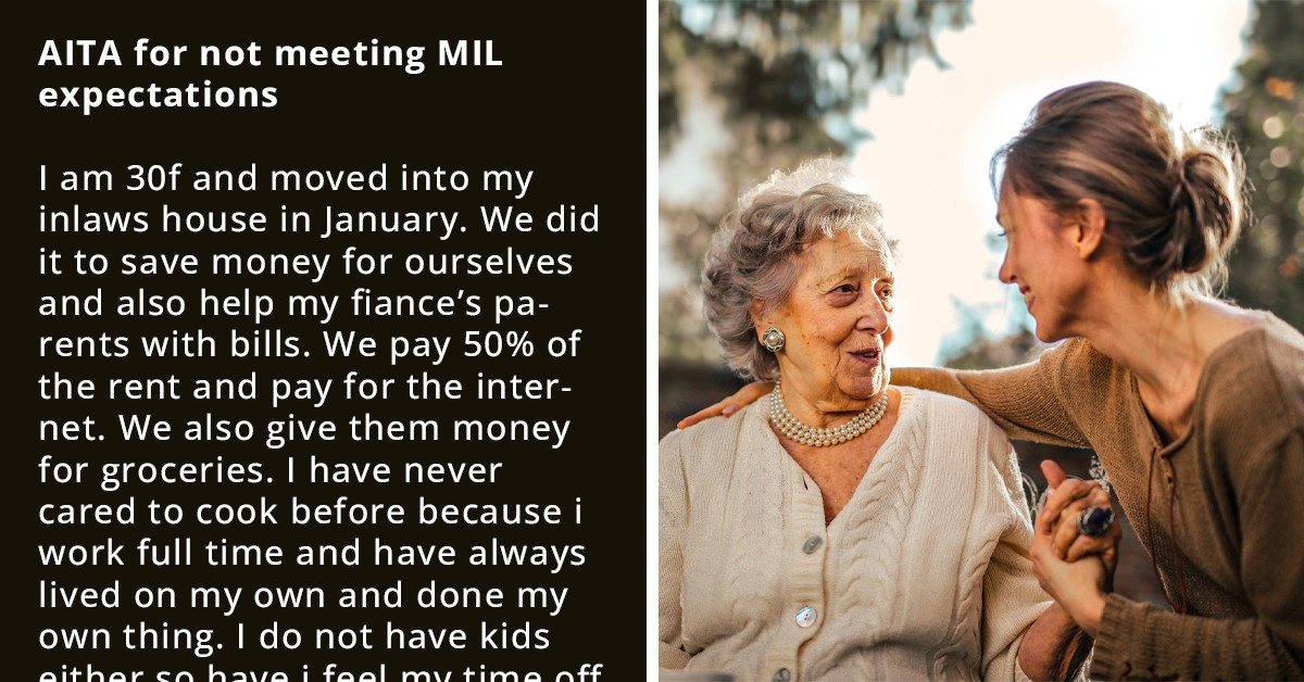 Mother-In-Law Calls Son's Fiancee Selfish For Not Cooking For The Family During Her Free Time Off Work